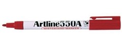 Artline 550A Whiteboard Marker Fine Bullet Red Sold as Each 12 in a Box