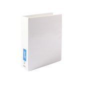 Bantex Insert Binder A4 2D 50mm White Sold as Each 12 in a Box