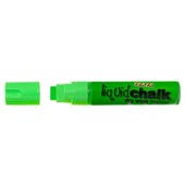 Texta Marker Liquid Chalk Dry Wipe Chisel 15mm Green