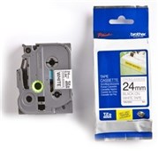 Brother TZeS251 Strong Adhesive Tape 24mm Black on White