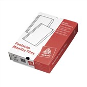 Avery Manilla Folder Foolscap Buff 100 Pack