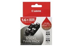 Canon PGI650XLBK Ink Cartridge Twin Pack Black
