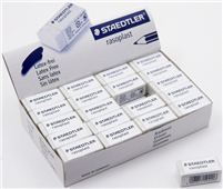 Staedtler Rasoplast Pencil Eraser Small 40 Pack