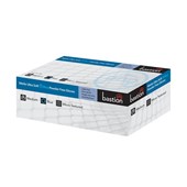 Bastion Nitrile Ultra Soft Micro Textured Powder Free Disposable Gloves Blue Medium Pack 200