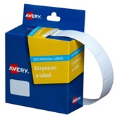 Avery Labels Self Adhesive Rectangular White 800 Pack