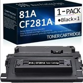 Compatible HP CF281A 81A M604 Toner Cartridge Black