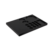 Dolphy Beech Wood Kettle Tray Black