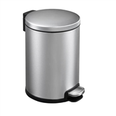 Dolphy 6L Round Stainless Steel Pedal Bin