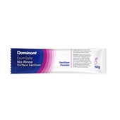 DomSafe NoRinse Sanitiser 10g Sachet Carton 50x10g sachets