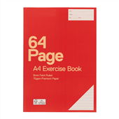 Aspire Premium Exercise Book A4 70gsm 8mm Ruled Margin 64 Page