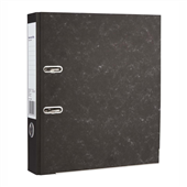 Aspire Lever Arch File Black  Mottle Board 75mm A4