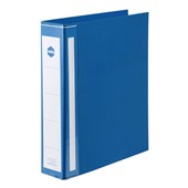 Marbig Ring Binder Deluxe A4 3D Ring 50mm Blue Sold as Each 12 in a Box