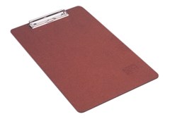 Marbig Masonite Clipboard with Small Clip Foolscap Sold as Each 6 in a Pack