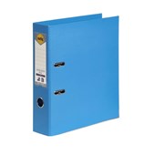 Marbig Lever Arch File A4 Sky Blue Sold as Each 10 in a Box