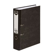 Marbig Lever Arch File Reinforced Spine Foolscap Black Sold as Each 10 in a Box