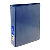 Bantex Insert Binder A4 2D Ring 38mm Blue Sold as Each 15 in a Box