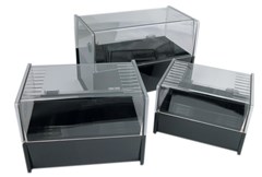 Esselte System Card File Box 100x150mm Black