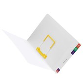 Avery Lateral Note File Tubeclip A4 White 100 Pack