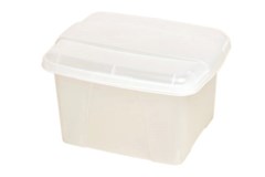 Crystalfile Porta Box with Lid Clear