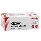 Esselte Rubber Bands 100g Size 16 Natural Box