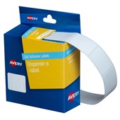 Avery Rectangle Dispenser Stickers 19x24mm White 650 Pack Sold as Each 5 in a Box
