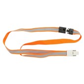Rexel Lanyard Fluorescent Orange 5 Pack