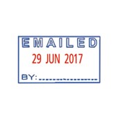 Shiny Stamp Self Inking Dater Stamp S410 Emailed