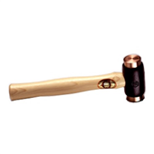 Thor 38MM Face Wood Handle 1260G Copper Hammer
