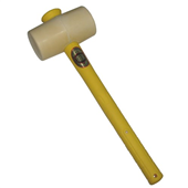 Thor 74MM Face Fiberglass Handle 985G White Rubber Mallet