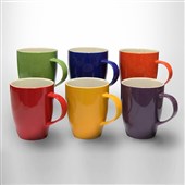 Connoisseur 52014 Classic Mugs Assorted Colours 6 Pack