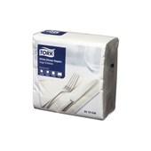 Tork Dinner Napkins 2ply 400mm White 150 Pack