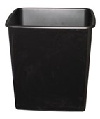 Bin Fire Retardant 15L Black
