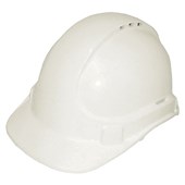 Hard Hat White Vented with Harness
