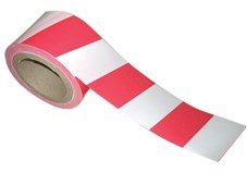 Stylus Barricade Tape Red White