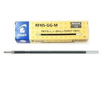 Pilot Retractable Refill Medium Black 12 Pack
