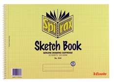Spirax 534 Sketch Book A4 Sold as Each 10 in a Pack
