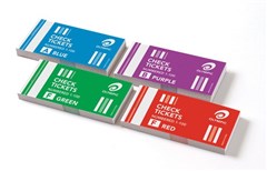 Olympic Check Tickets Nos 1 to 100 100 Leaf
