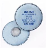 3M 2128 Partic Filter GP2 VapourAcid Relf 1PrPk