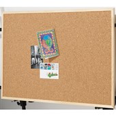 Quartet Cork Board Pine Frame 900x600mm