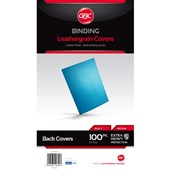 GBC Leathergrain Cover A4 Ibico Blue 100 Pack