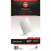 GBC Front Binding Cover 300 Micron A4 100 Pack