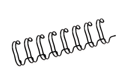 Fellowes Binding Coil 34 Loop Wire 14mm Black 100 Pack