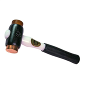 Thor 38MM Face Plastic Handle 1080G Copper and Rawhide Hammer