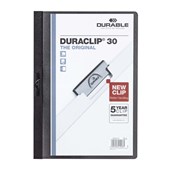 Durable Duraclip Document File A4 Portrait Black