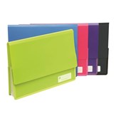 Marbig Polypick Heavy Duty Document Wallet A4 Purple Sold as Each 12 in a Carton