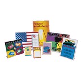 Deflecto Menu Holder Portrait A5 Clear