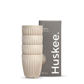 BioPak 8oz HuskeeOriginal 4Pack Natural  Sleeve 4 Sold as Sleeve 4 12 in a Carton