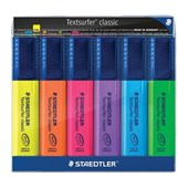 Staedtler 364 Textsurfer Classic Highlighters Assorted 6 Pack