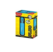 Maped Fluo Peps Highlighter Blue Each Sold as Each 12 in a Box