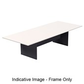 Rapid Worker Boardroom Table Base  Ironstoine To Suit 3200mm W x 1200mm D Table Tops